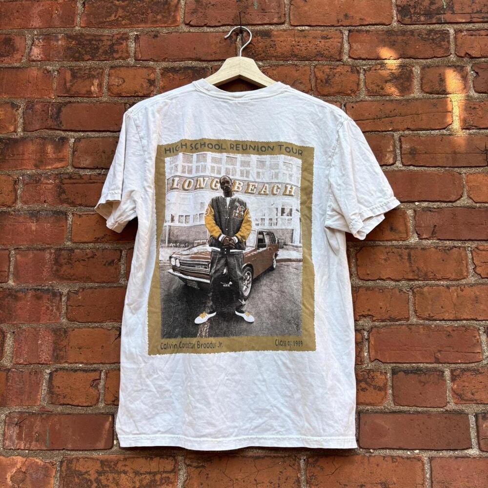 snoop dogg class of 89 high school reunion tour t shirt M
